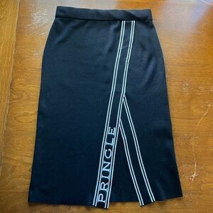 Pringle of Scotland X H&M knit logo skirt size large